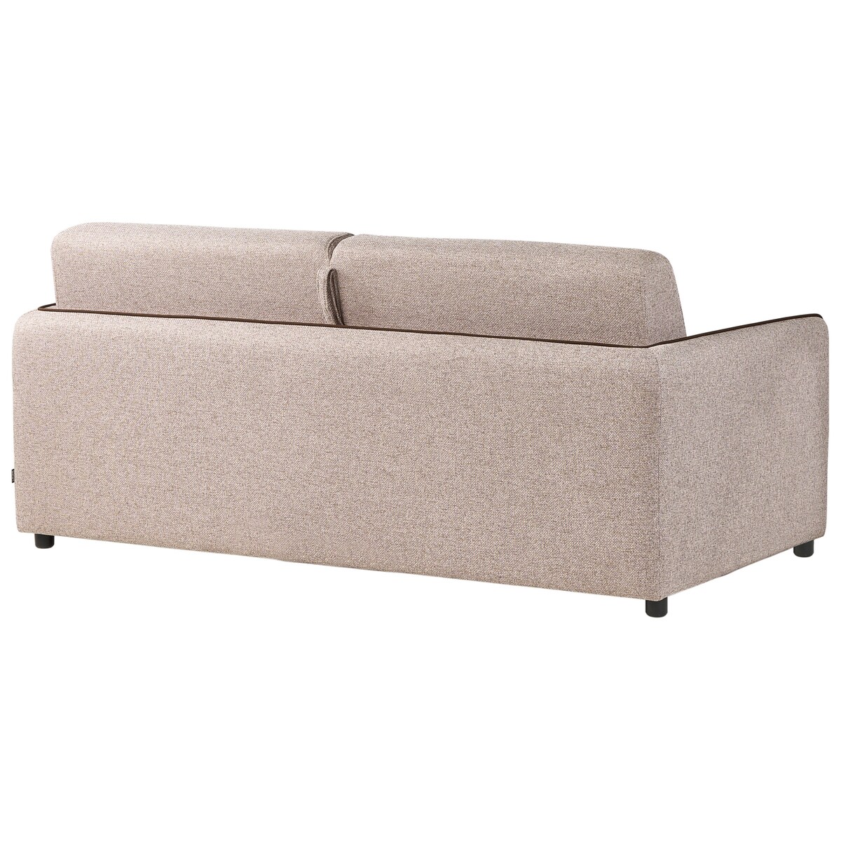 Sofa rozkładana dla 2 osób ISHOJ Jasnobrązowy