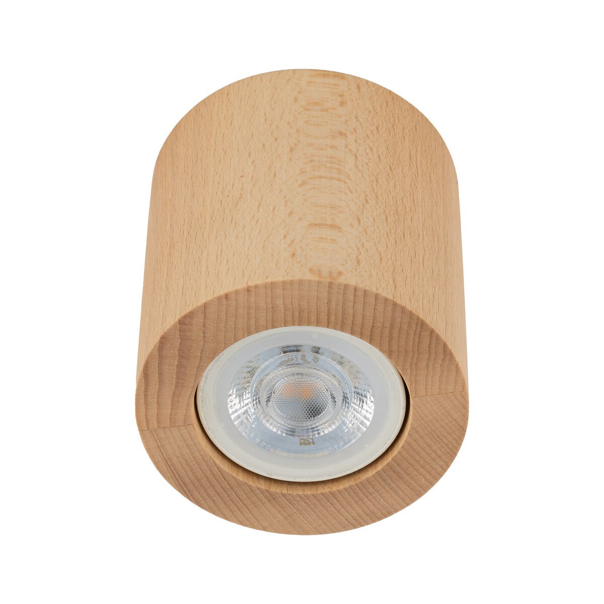 Oprawa natynkowa spot EVE WOOD BUK TK Lighting GU10 drewno buk 10121 do salonu i kuchni