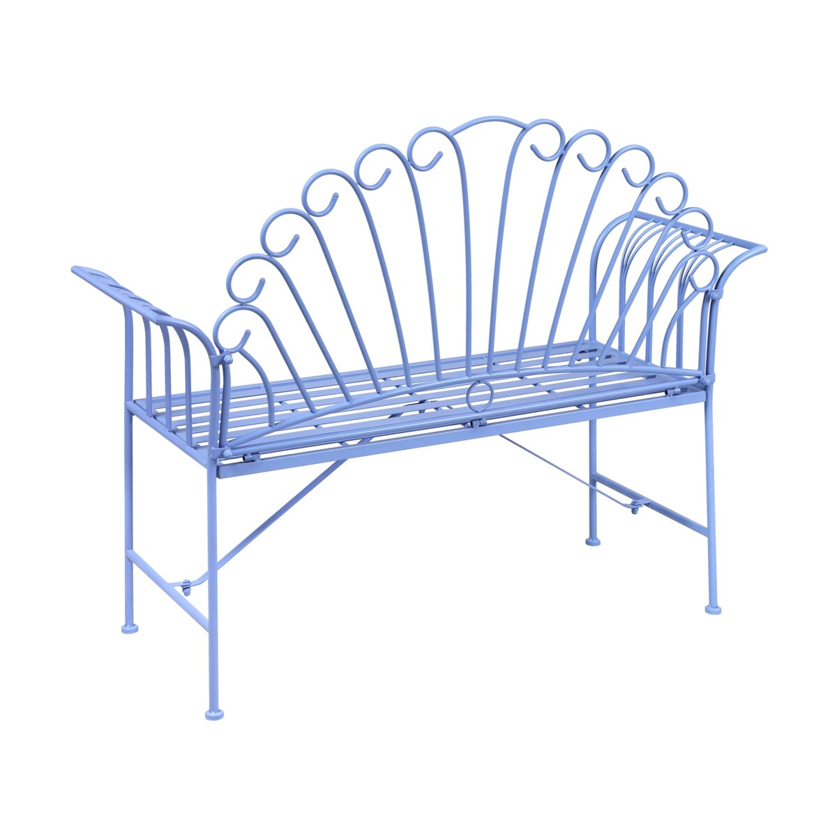 Zestaw mebli balkonowych CAVINIA Metal Błękitny