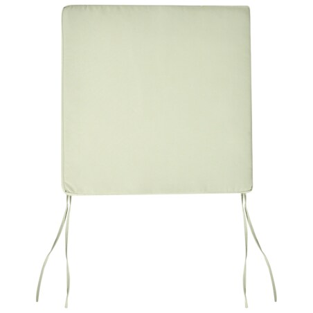 Zestaw 2 krzeseł ogrodowych z poduszkami SASSARI PREMIUM Certyfikowane drewno akacjowe Jasnozielony