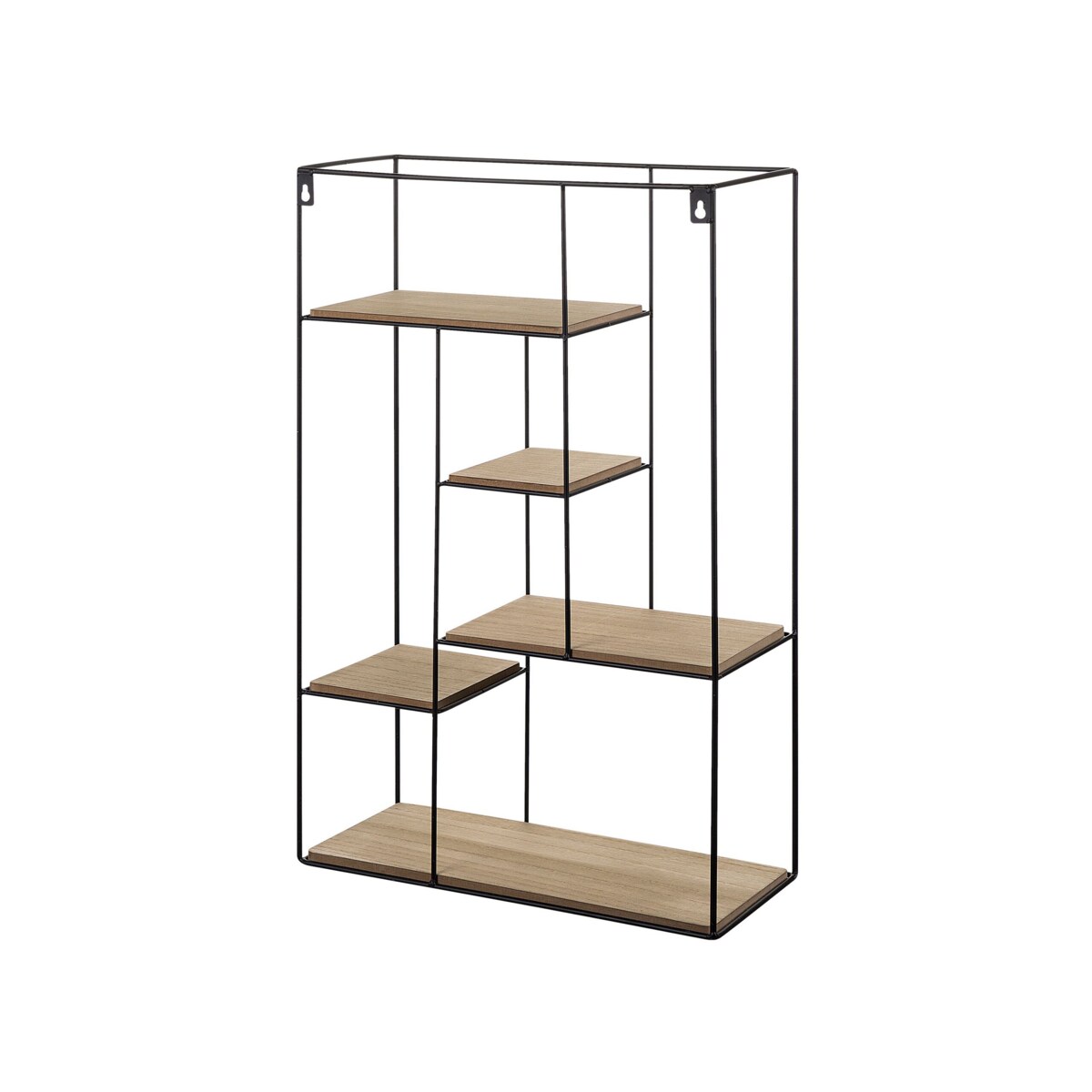 Półka wisząca jasne drewno LAUREL