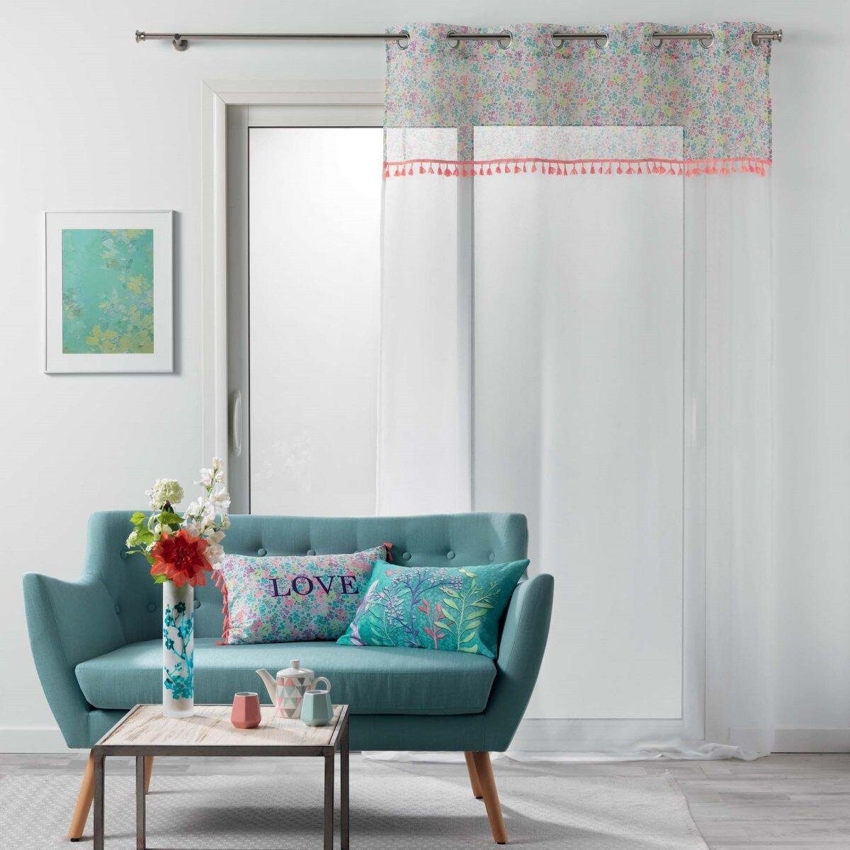 Firana okienna na przelotkach FRESH LIBERTY, 140 x 240 cm