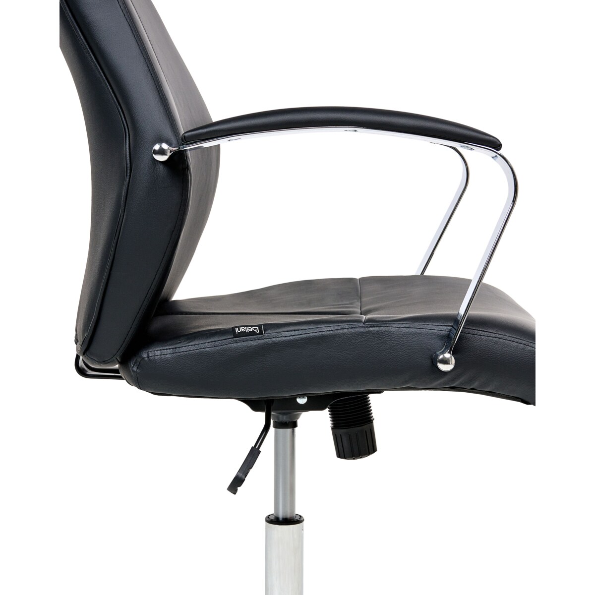 Fotel biurowy ADEPT Ekoskóra Czarny