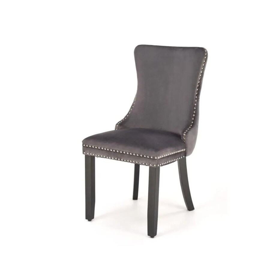 Krzesło tapicerowane ALDA szare