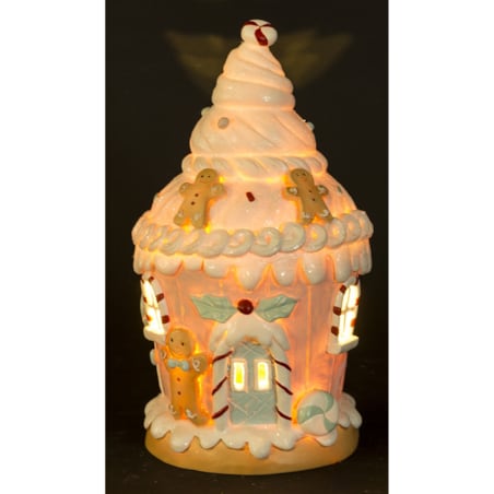 Figurka - domek MUFFIN LED 20,5x12 cm