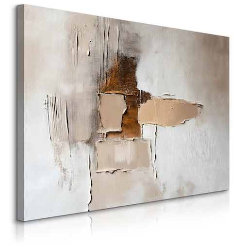 Obraz Canvas Do Salonu Abstrakcja Sztuka Współczesna Imitacja Farby 70x50cm