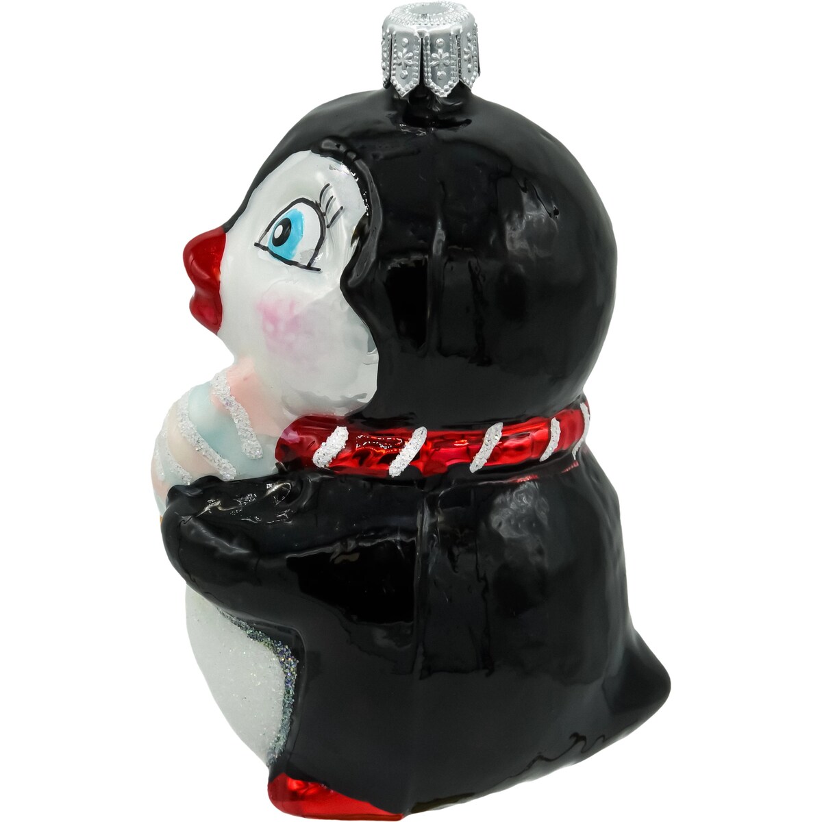 Bombka choinkowa: Pingwin z lodami