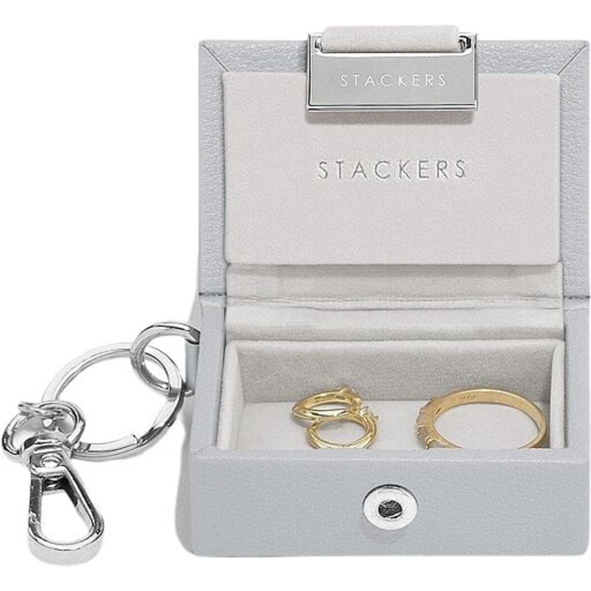 Brelok do kluczy Stackers Nano szary