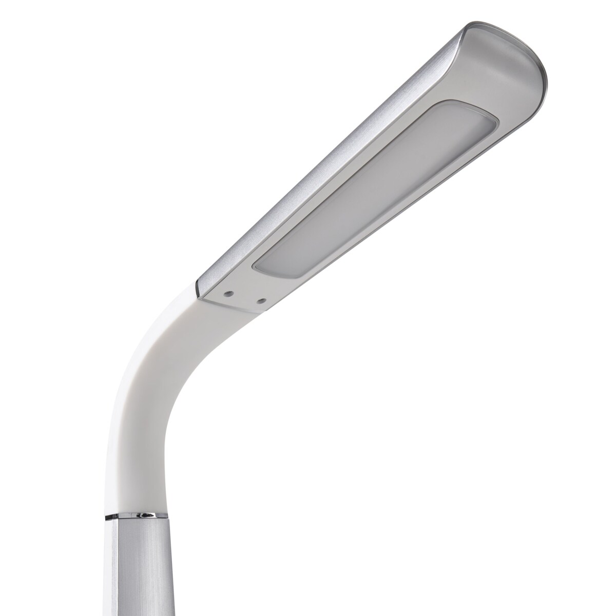 Lampa biurkowa LED CANOPUS Z portem USB Srebrny