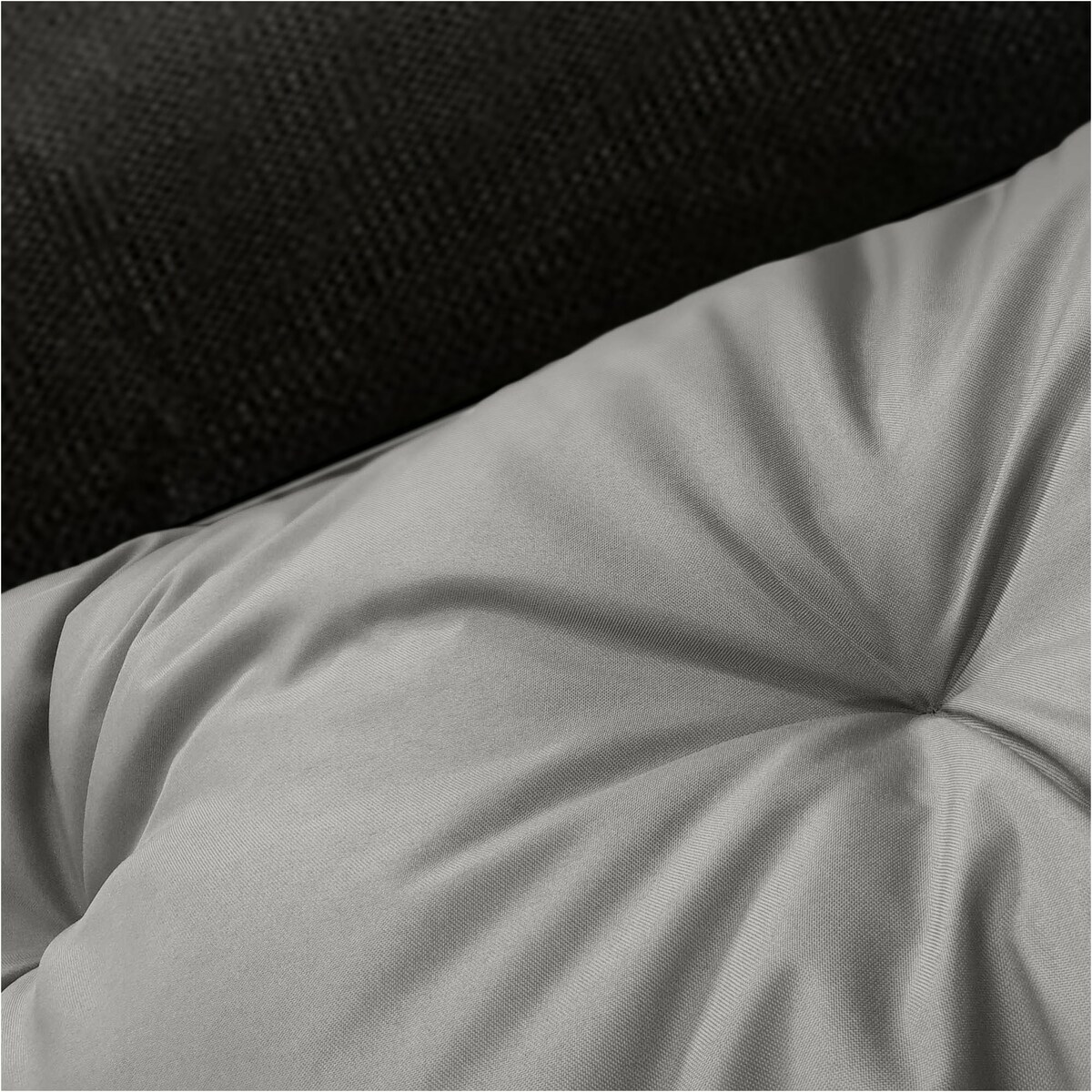 Legowisko Dla Psa Kanapa Posłanie 100X75 Cm Wodoodporne Poduszki Pikowane Szare