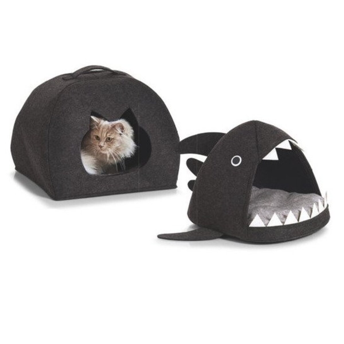 Domek dla kota - legowisko, filcowy, 45x38x33 cm, ZELLER