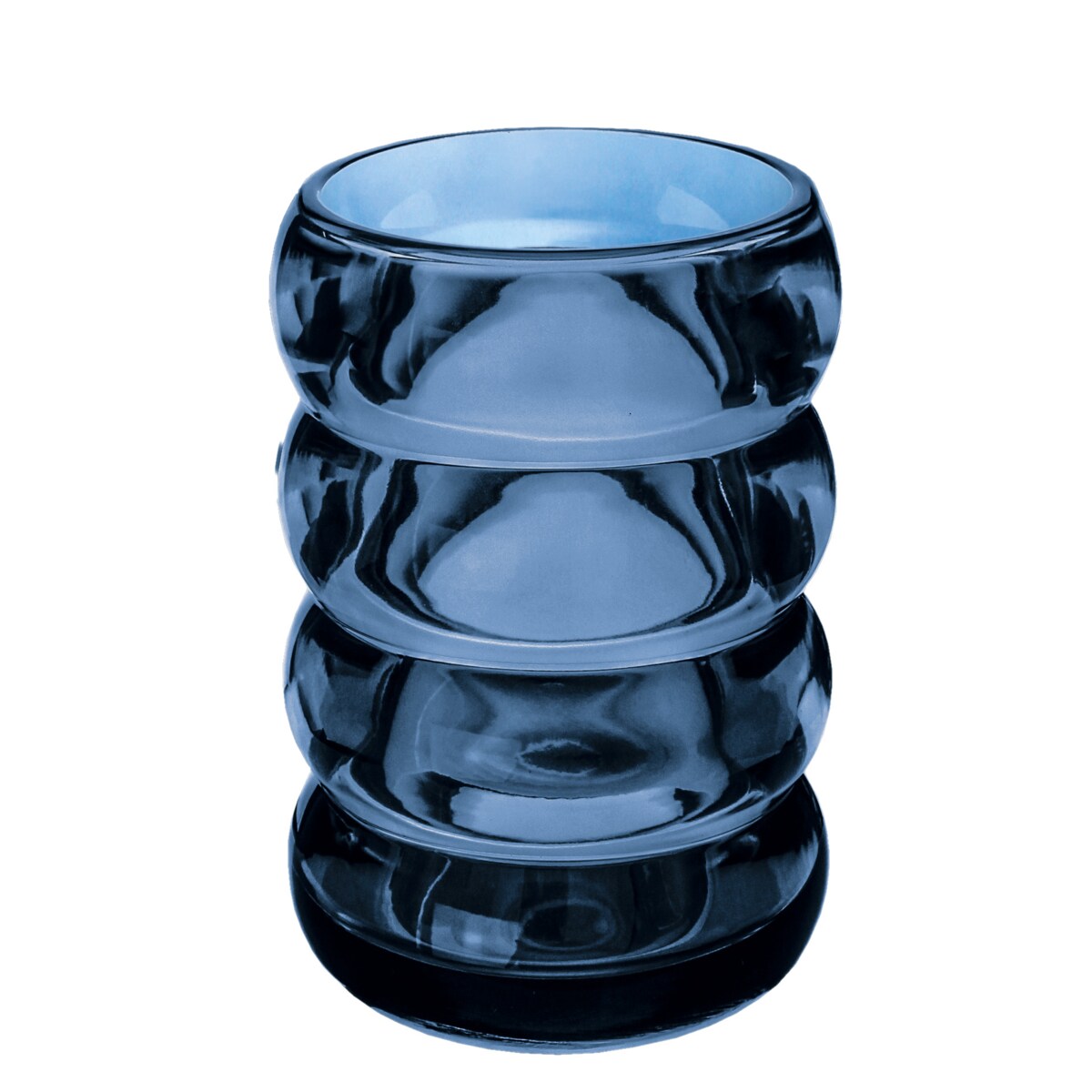 Kleine Wolke Verro Kubek łazienkowy granatowy szkło