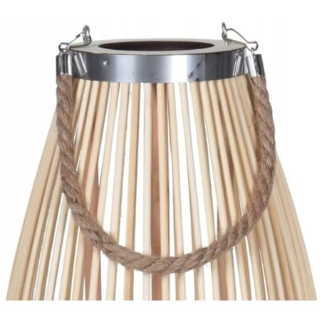 Lampion Bambusowy Rattanowy Latarnia 85 Cm Uszkodzone