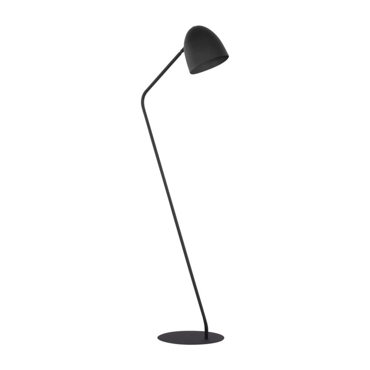 Lampa podłogowa TK Lighting SOHO BLACK 5037 czarno-złota E27 nowoczesna do salonu sypialni 150 cm