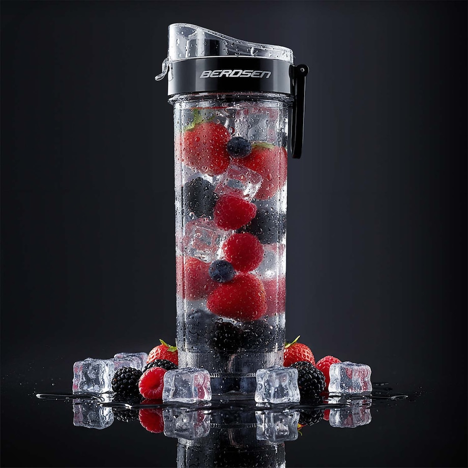 Butelka bidon 570ml Berdsen BD-757 uchwyt i ustnik BPA Free 375700