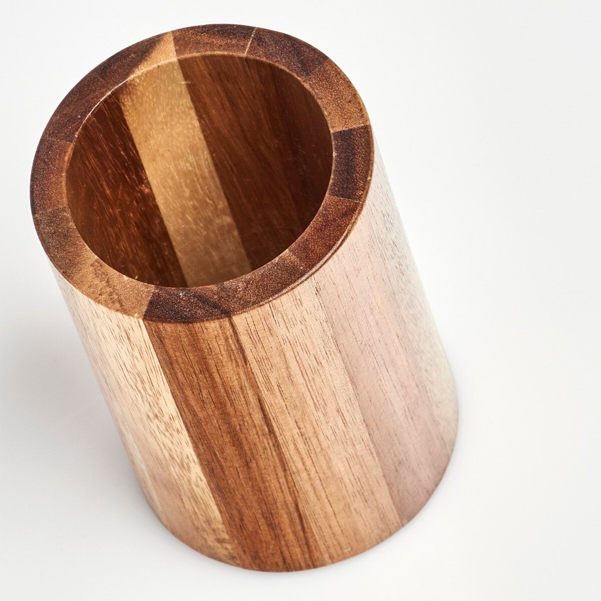 Kubek na szczoteczki do zębów, drewno akacjowe, ZELLER