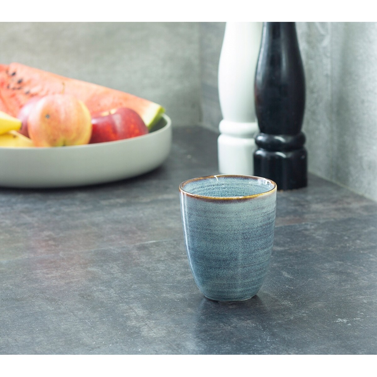 KUBEK HEDDA ceramiczny niebieski 300ml