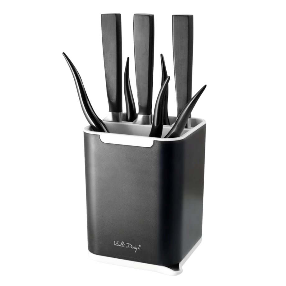 Ociekacz na sztućce Livio Duo czarny 25639