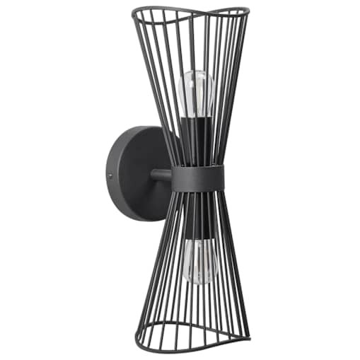 Lampa ścienna PARADA Metal Czarny