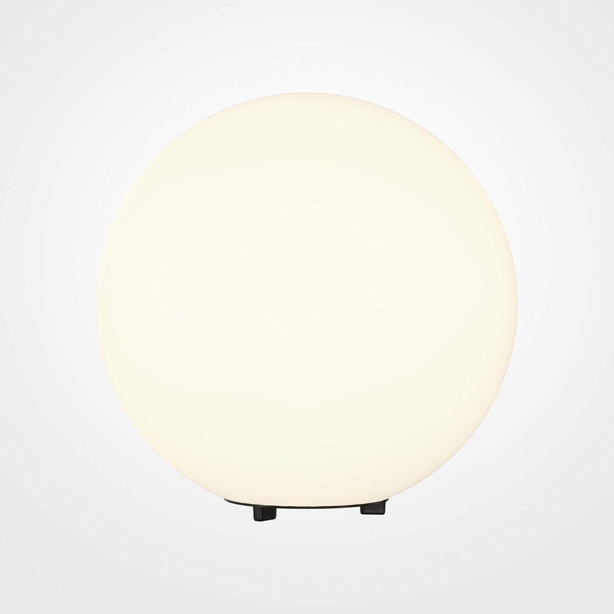 Ogrodowa lampa Erda O594FL-01W kulista okrągła biała