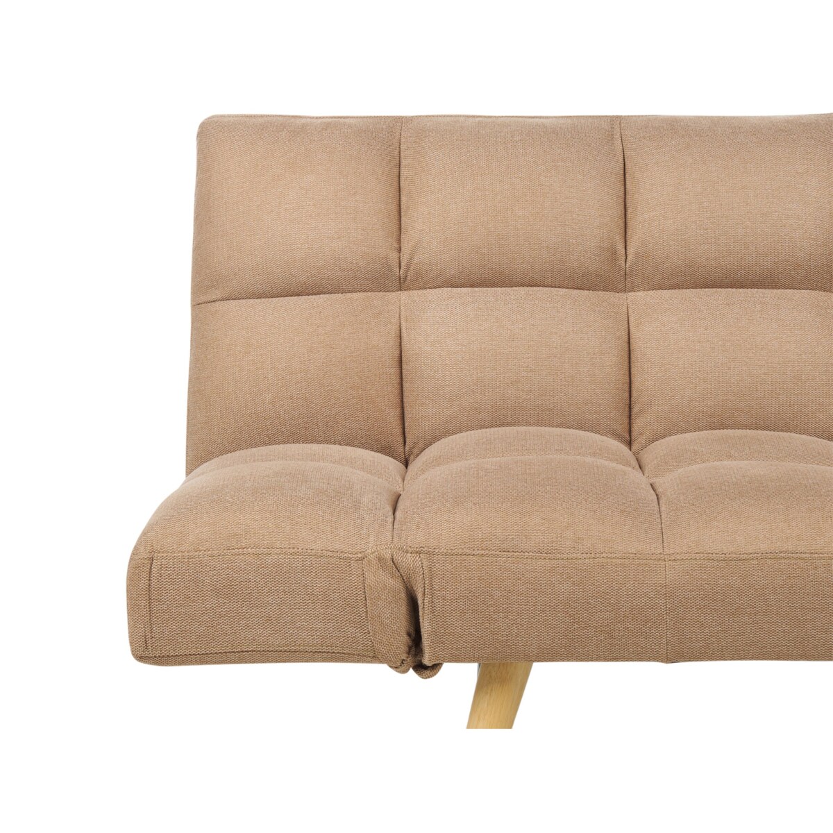 Sofa rozkładana brązowa INGARO
