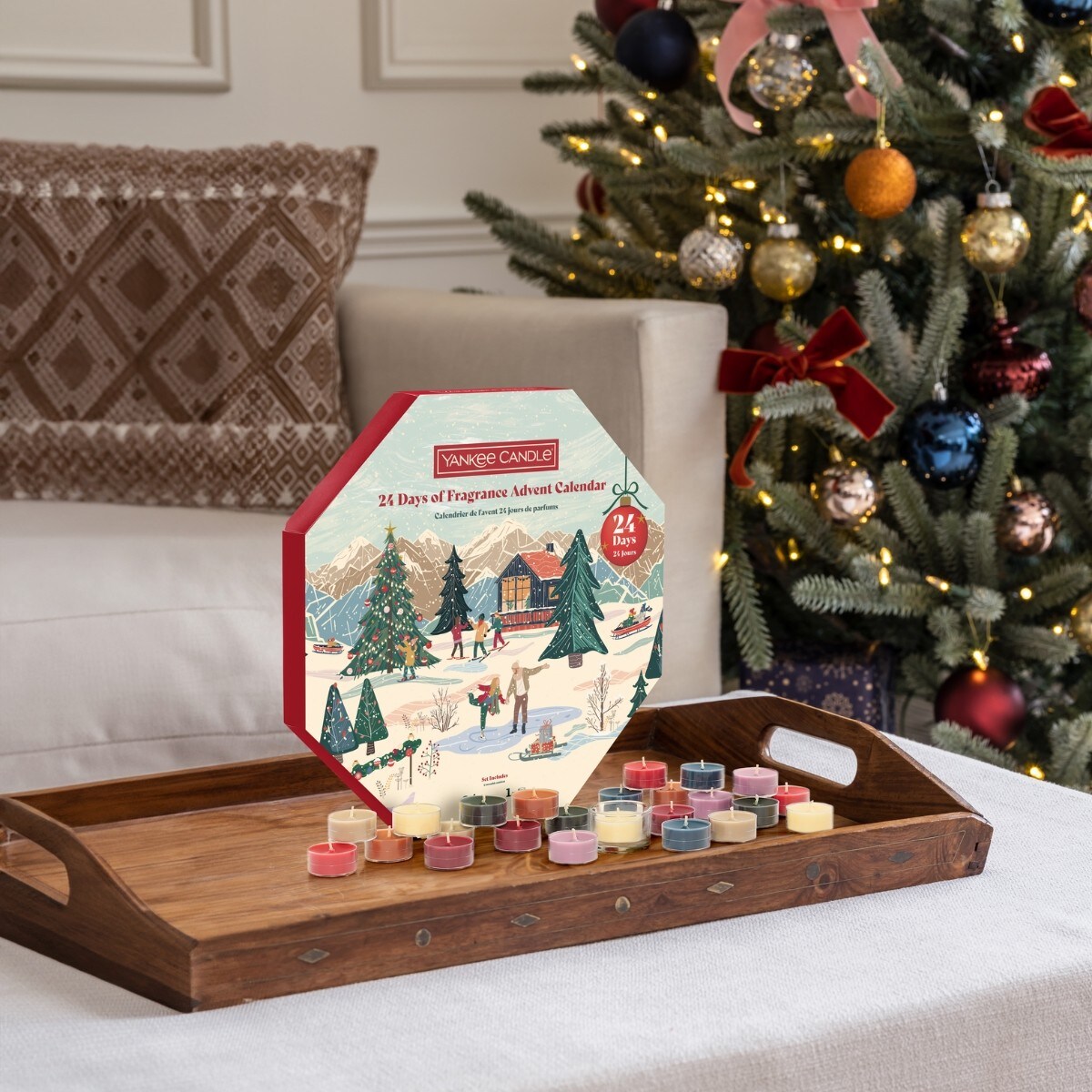Yankee Candle zestaw prezentowy KALENDARZ MAŁY