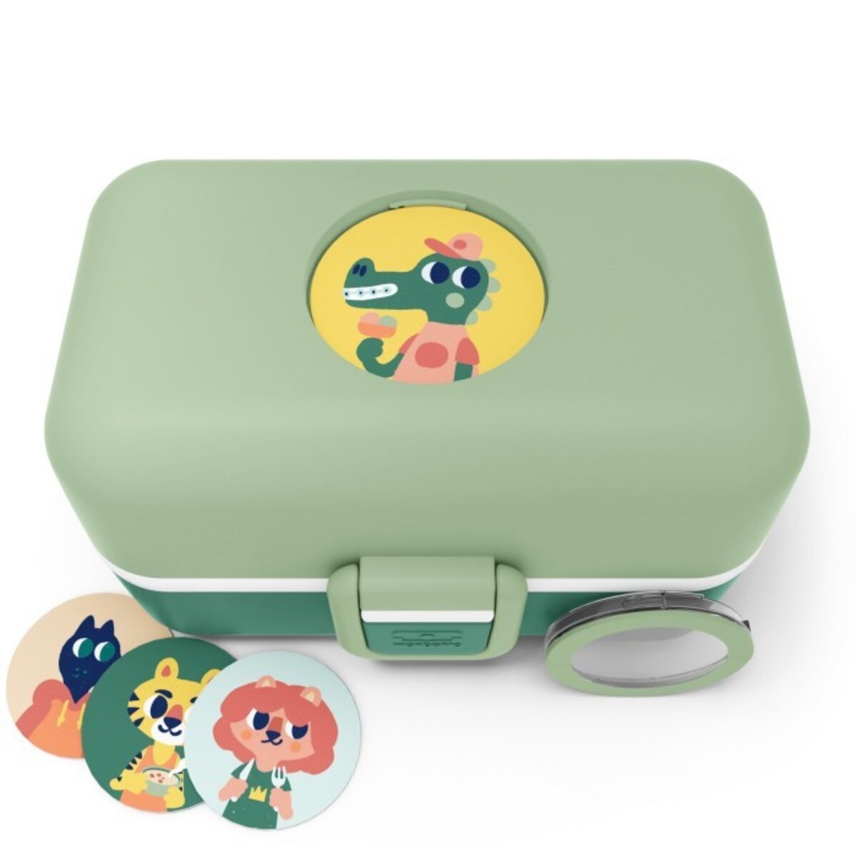 Lunchbox dziecięcy Green Forest Tresor, 800 ml, Monbento
