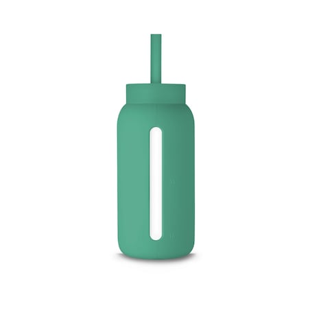 MUUKI słomka do butelki 720 ml, Frosted Green