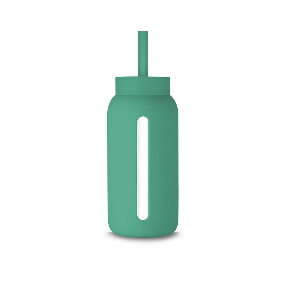 MUUKI słomka do butelki 720 ml, Frosted Green