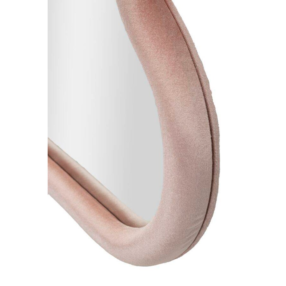 Lustro chmurka w welurowej ramie, 90 x 60 cm