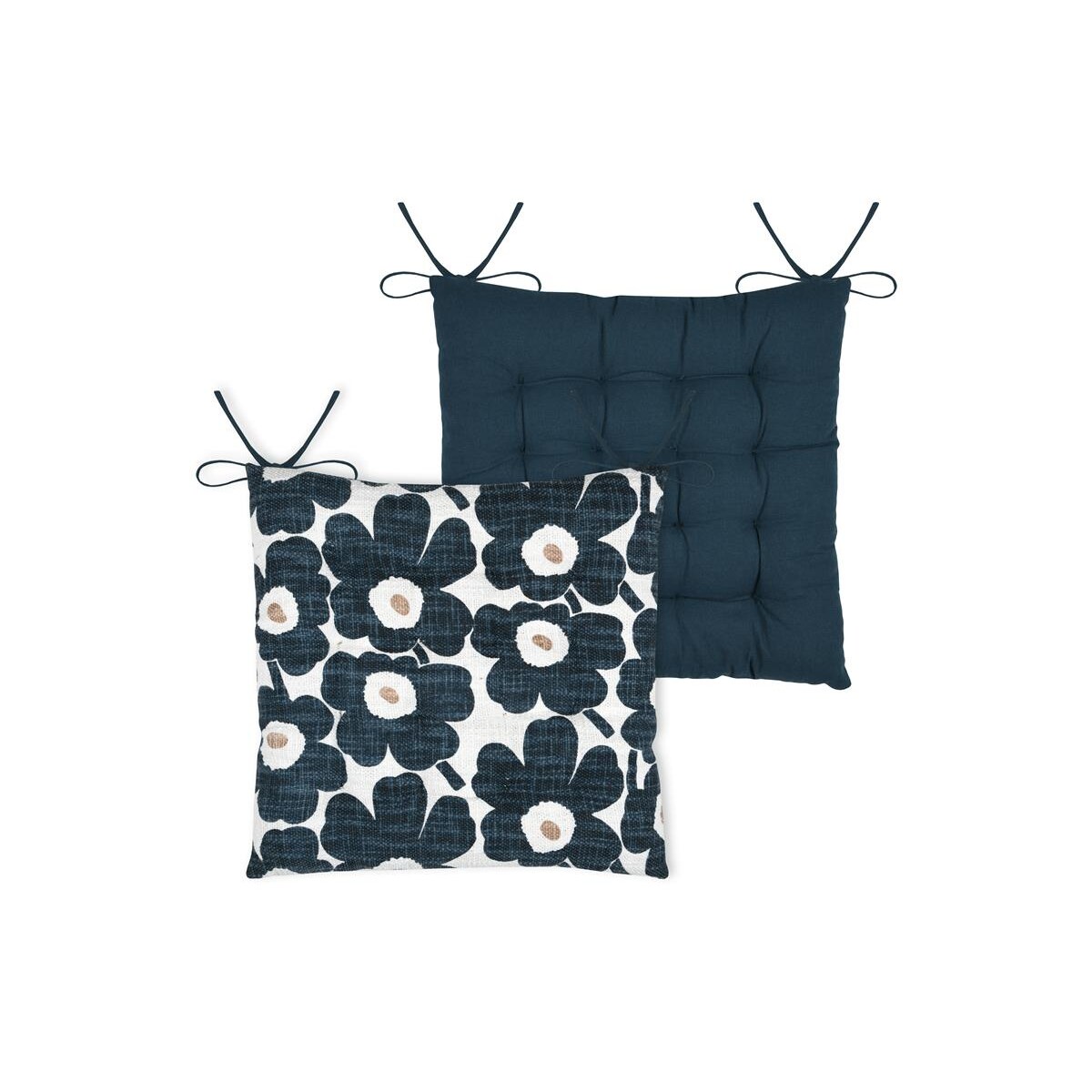 Poduszka wiązana na krzesło, EUGENIE, 38 x 38 cm