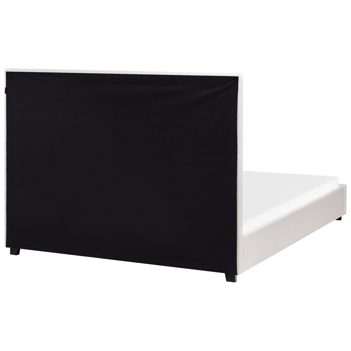 Łóżko ROUEN 140 x 200 cm Jasnobeżowy