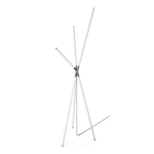 Podłogowa lampa Lautaro 1005 Zumaline LED 24W 3000K czarna biała