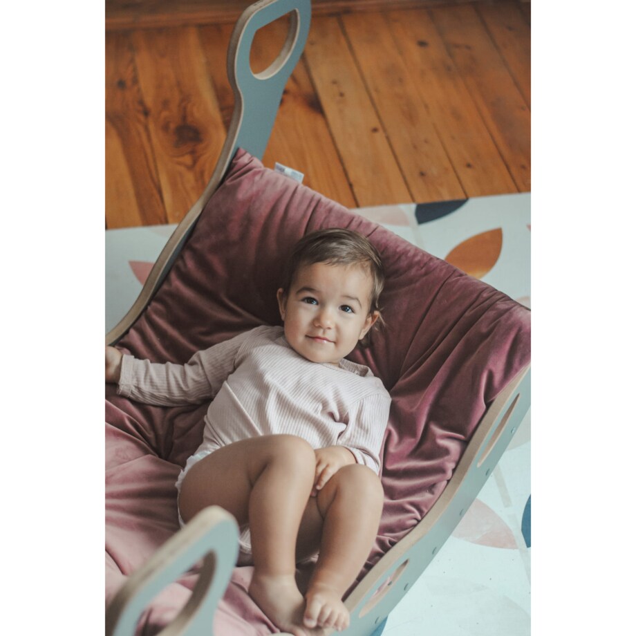 Poducha materac do DUŻEGO bujaka - RÓŻOWY