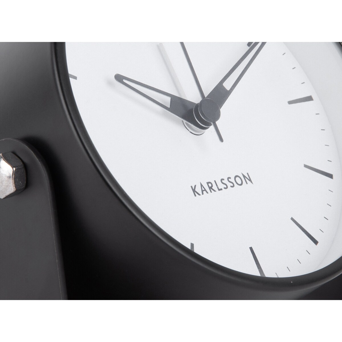 Budzik minimalistyczny CALM, Ø 9,5 cm