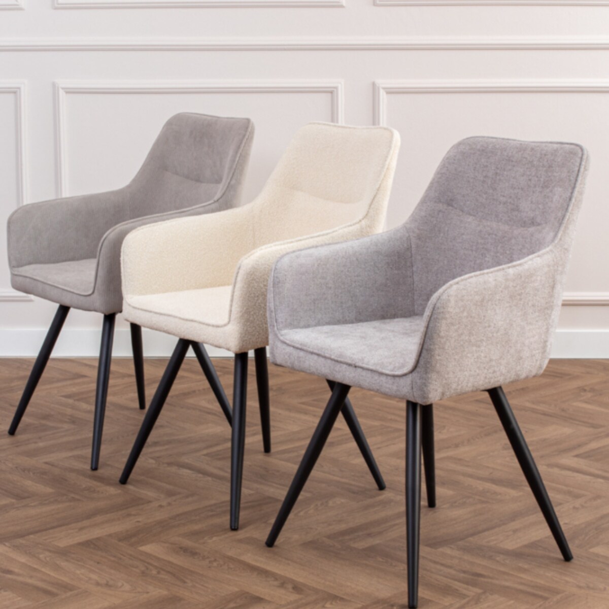 Krzesło biurowe obrotowe 360 wygodne do toaletki biurka nowoczesne beżowe