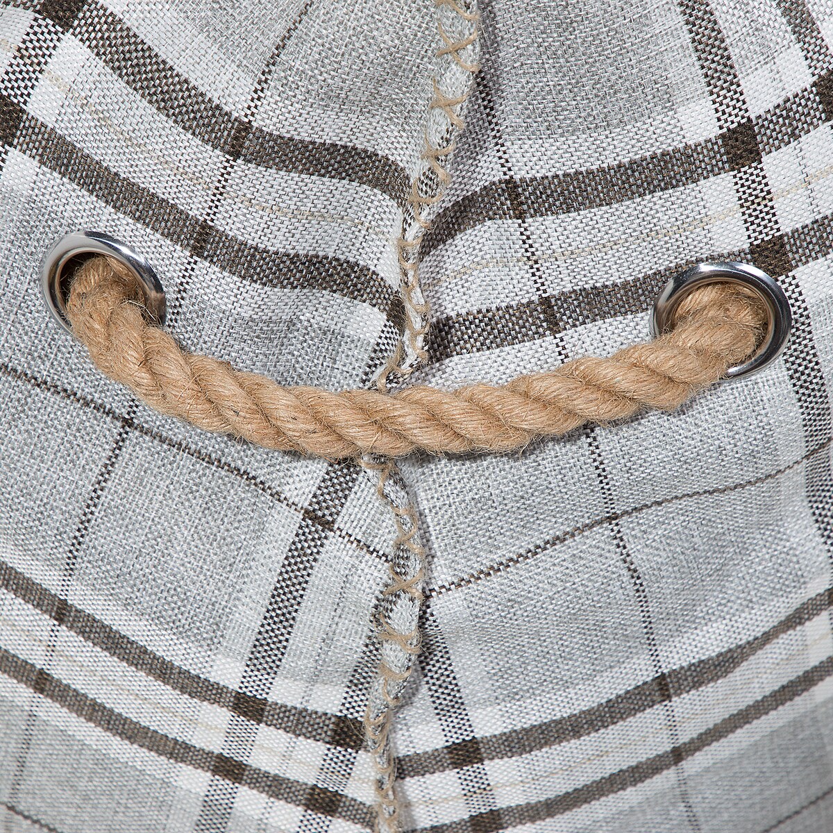 Fotel worek 200 L DROP LINEN 63 cm 75 cm Szary