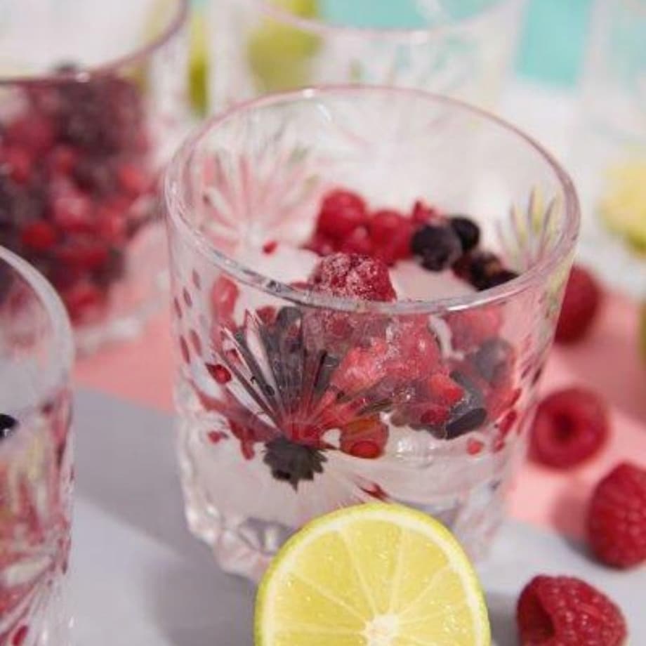 SZKLANKI NISKIE DO NAPOJÓW wzorek 6x 300 ml na imprezę stół drinki soki