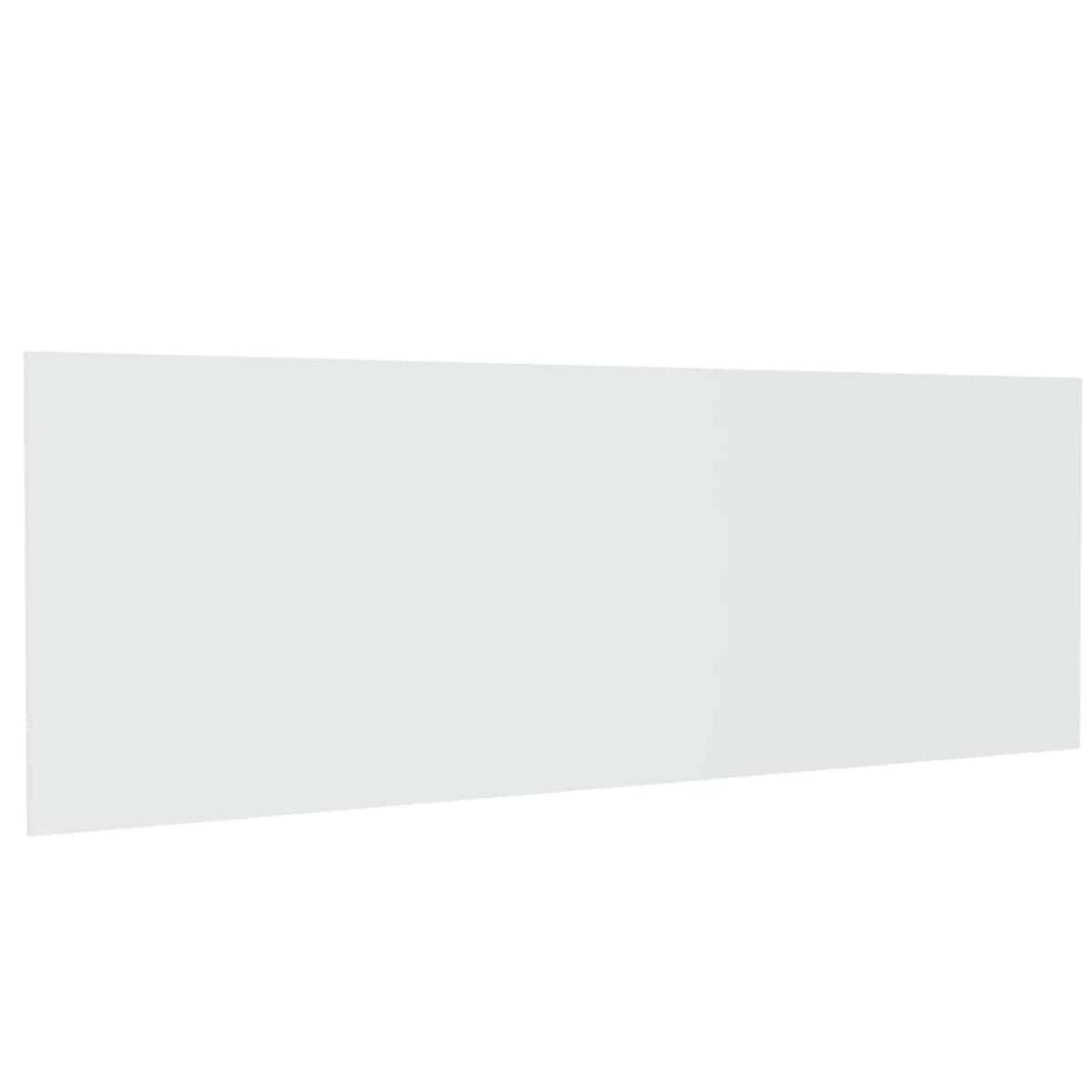 vidaXL Zagłówek łóżka, ścienny, biały, 240x1,5x80 cm