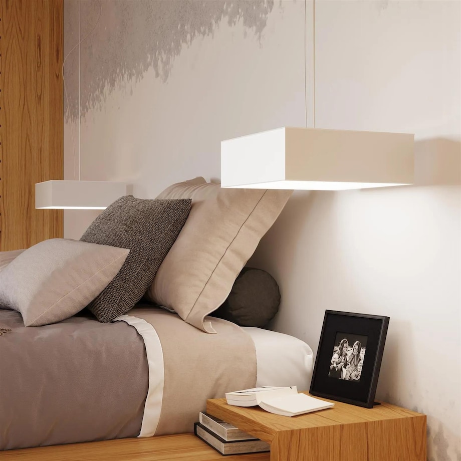 Lampa wisząca HORUS 45 biała