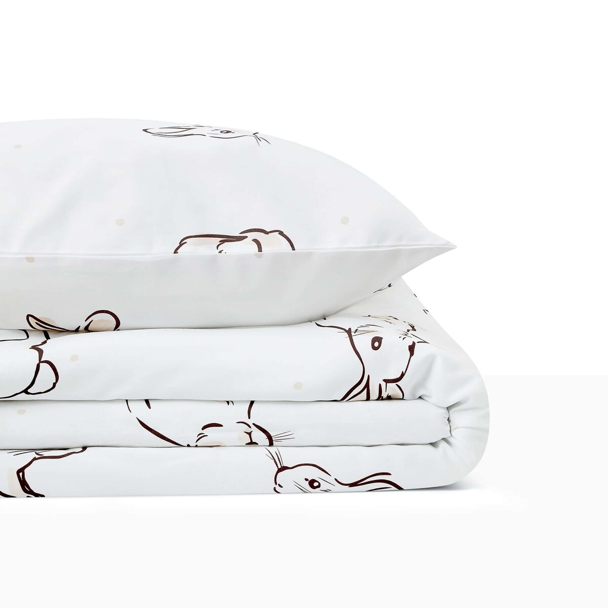 Pościel Króliki 160/200 + 2 x 70/80 cm