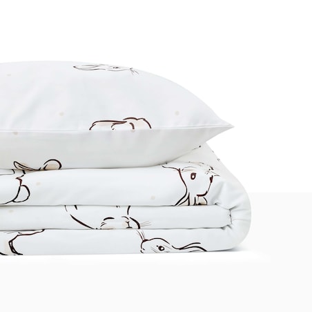 Pościel Króliki 160/200 + 2 x 70/80 cm