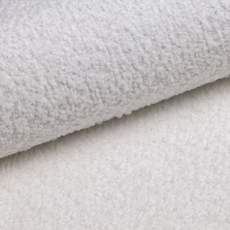 Narożnik MONO z funkcją spania i ozdobnymi poduszkami prawy, ecru