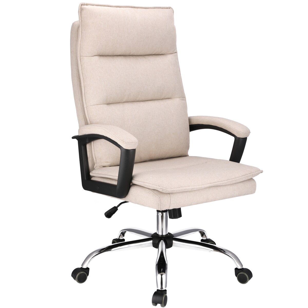 Fotel biurowy ESPO tkanina beżowy