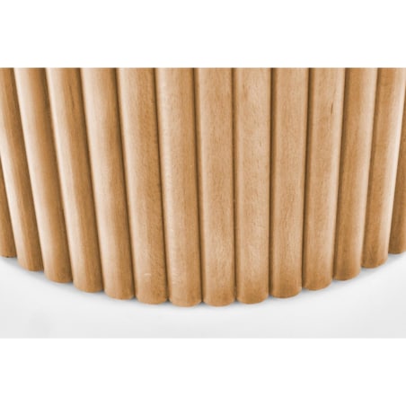 STOLIK KAWOWY Delar OKRĄGŁY 80x41 cm MDF I DREWNO