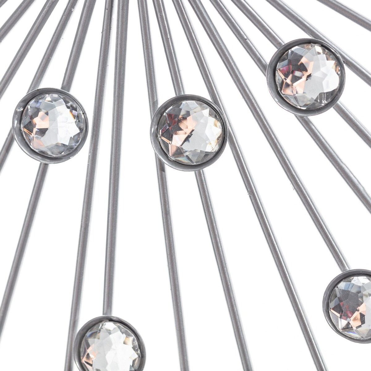 Dekoracja Space silver 48cm, 48x2x48cm