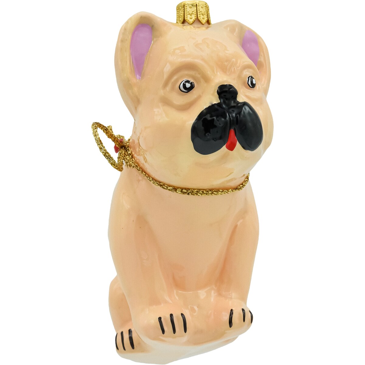 Bombka choinkowa szklana: Buldog