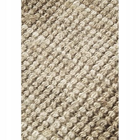 Dywan jutowy do salonu 120x170cm, naturalny kremowy dywan z juty