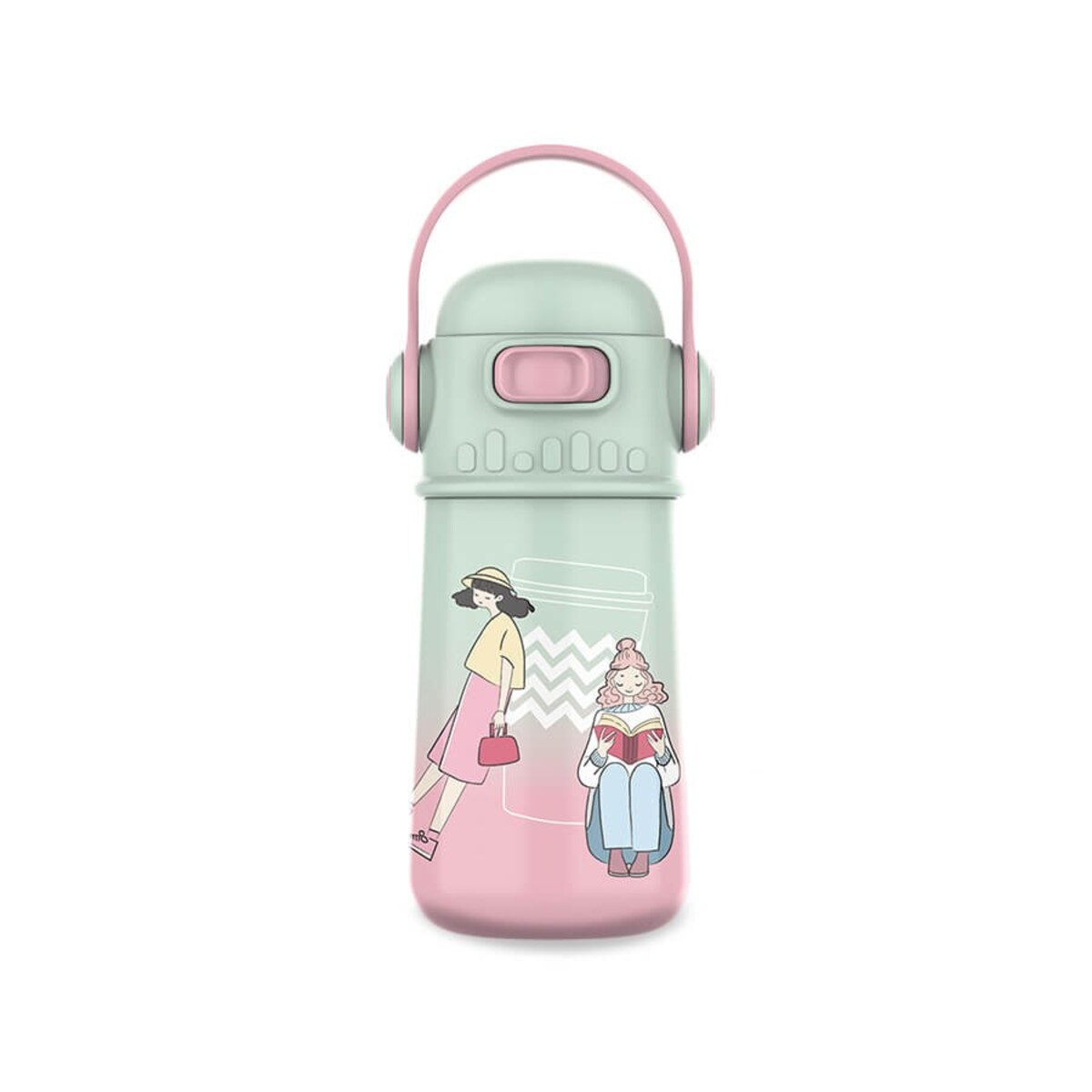 Kubek termiczny dla dzieci dziecka z ustnikiem 400ml MAESTRO MR-1644-C