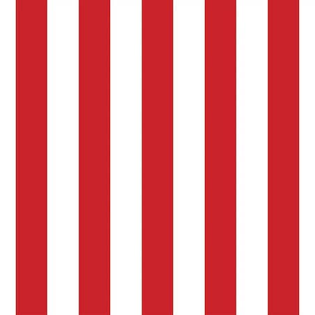 Lniany ręcznik kuchenny - czerwone paski - 2 cm